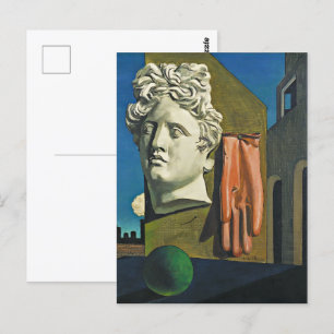 The Love Song   Giorgio de Chirico   Postcard