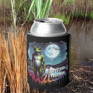 The Loveland Frogman   Ohio Cryptid Can Cooler
