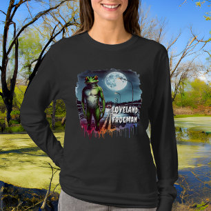 The Loveland Frogman   Ohio Cryptid T-Shirt