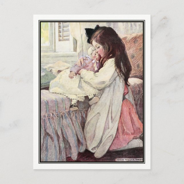 The Lover by Jessie Willcox Smith Postcard (Front)