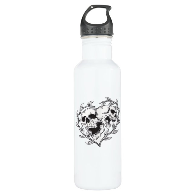 The Lover Till Death Do Us  710 Ml Water Bottle (Front)