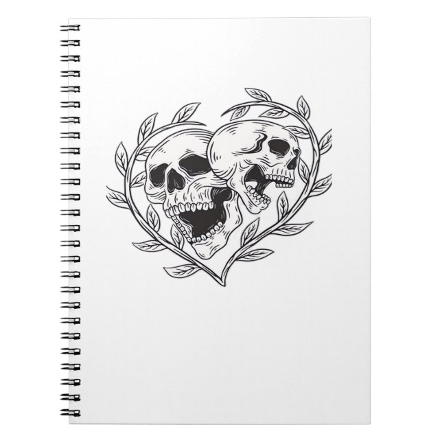 The Lover Till Death Do Us  Notebook (Front)