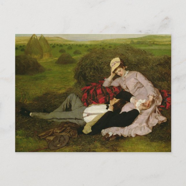 The Lovers, 1870 Postcard (Front)