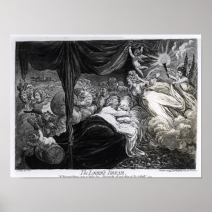 The Lover's Dream, 1795 Poster