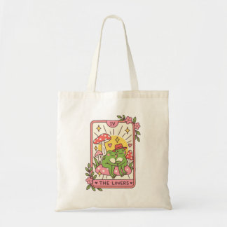 The Lovers Frog Tarot Card Tote Bag