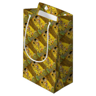 The Lovers Kiss Fine Art Acrylic Painting Small Gift Bag