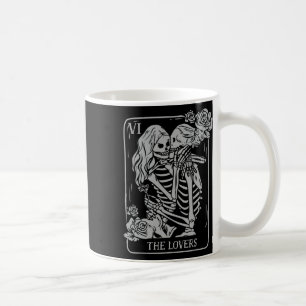 The Lovers Tarot Card Occult Goth Kissing Lesbian  Coffee Mug