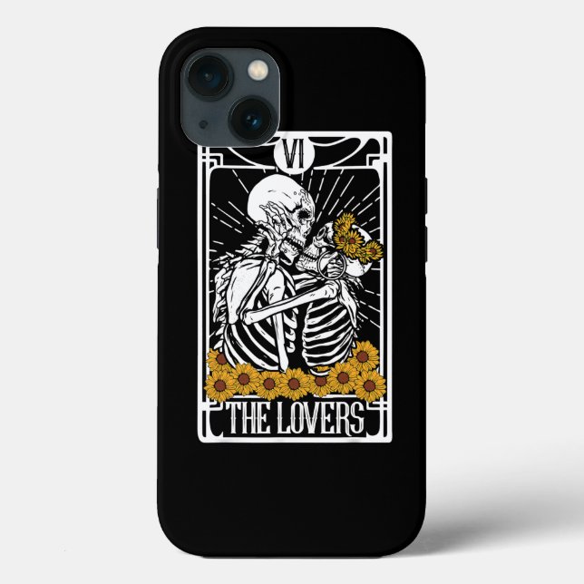 The Lovers Tarot Card Reading Witch Aesthetic Hall Case-Mate iPhone Case (Back)