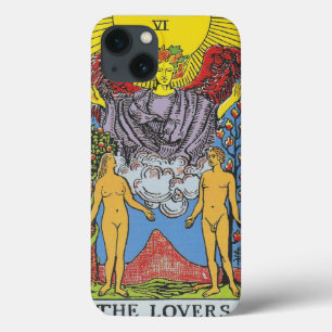 The Lovers Tarot Card Tarots Reading iPhone Case