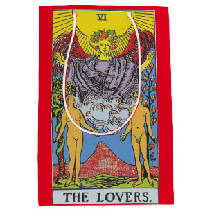 The Lovers Tarot Card Tarots Reading Medium Gift Bag