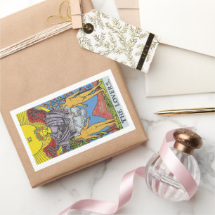 The Lovers Tarot Card Tarots Reading Sticker