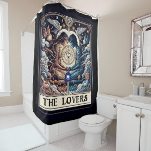 THE LOVERS Tarot Celestial Man & Woman Soulmates