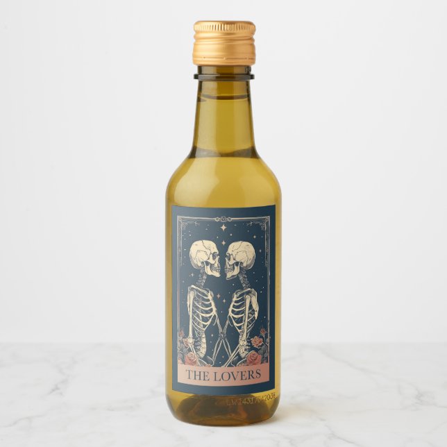 The Lovers Tarot Food and Beverage Label Set (Front)