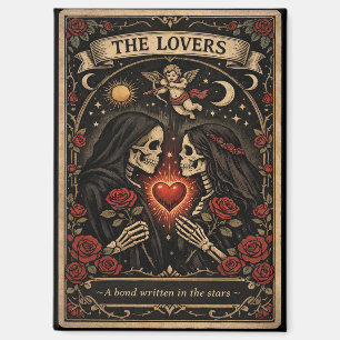 The Lovers Tarot Gothic Valentine Magnet 