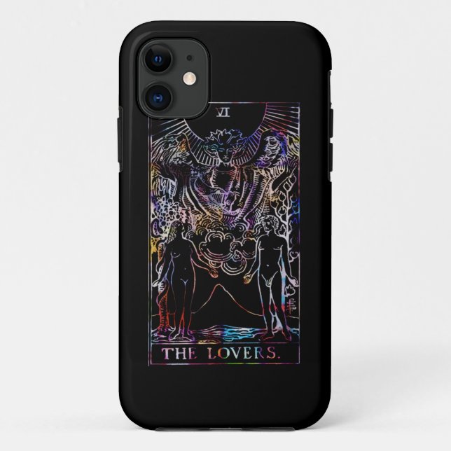 The Lovers Tarot Party Case-Mate iPhone Case (Back)