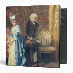 The Lovers' Tiff, 1872 (oil on panel) Binder