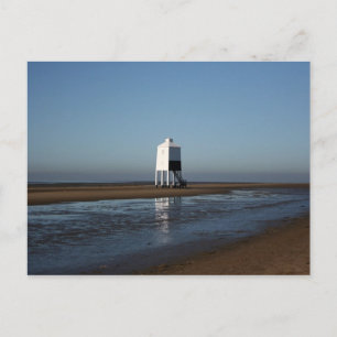 The Low Lighthouse, Burnham on Sea, Somerset, UK Postcard