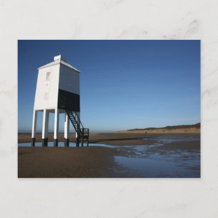 The Low Lighthouse, Burnham on Sea, Somerset, UK Postcard