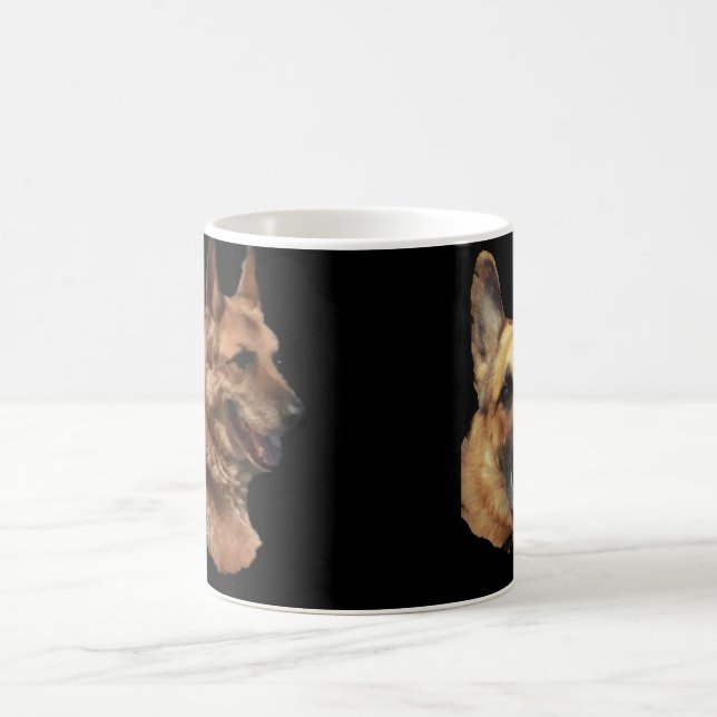 THE LOYAL GERMAN SHEPHERD DOG   COFFEE MUG (Center)