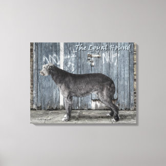 The Loyal Hound Invitation Canvas Print