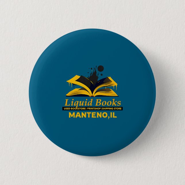 The Loyal Shelf Knight Black Panther 2 Inch Round Button (Front)