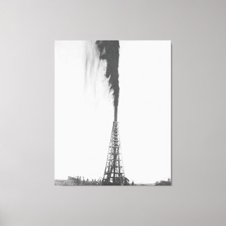 The Lucas Gusher Canvas Print