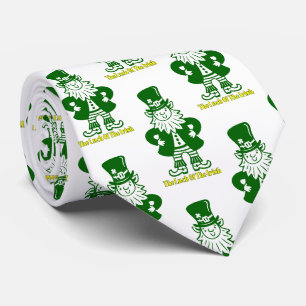The Luck OF The Irish Leprechaun Neck Tie