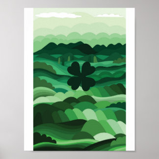 The Luckiest Clover Poster