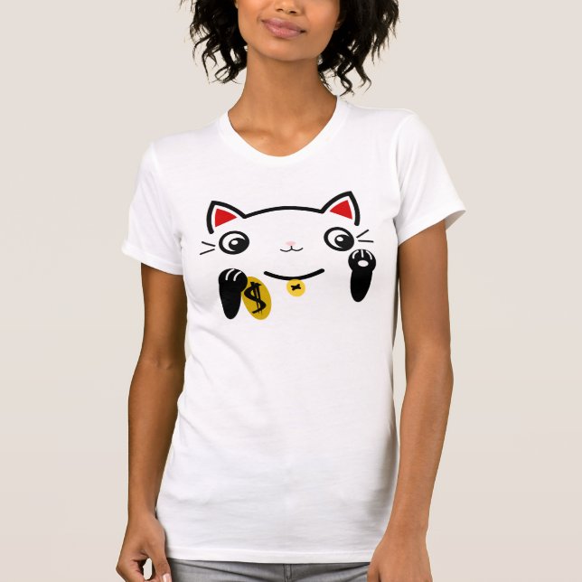 The lucky cat T-Shirt (Front)
