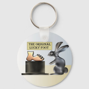 The lucky foot by Anjo Lafin Keychain