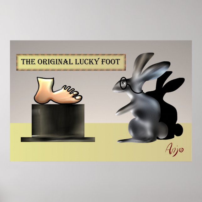 The Lucky Foot by Anjo Lafin Poster (Front)