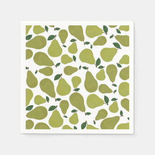 The lucky pear couples napkin