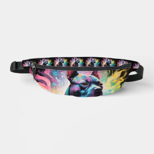 The Luminous Sentinel: A Holographic Staffordshire Fanny Pack