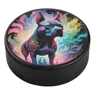 The Luminous Sentinel: A Holographic Staffordshire Hockey Puck