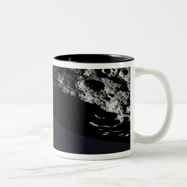 The Lunar CRater Observation Two-Tone Coffee Mug (Right)