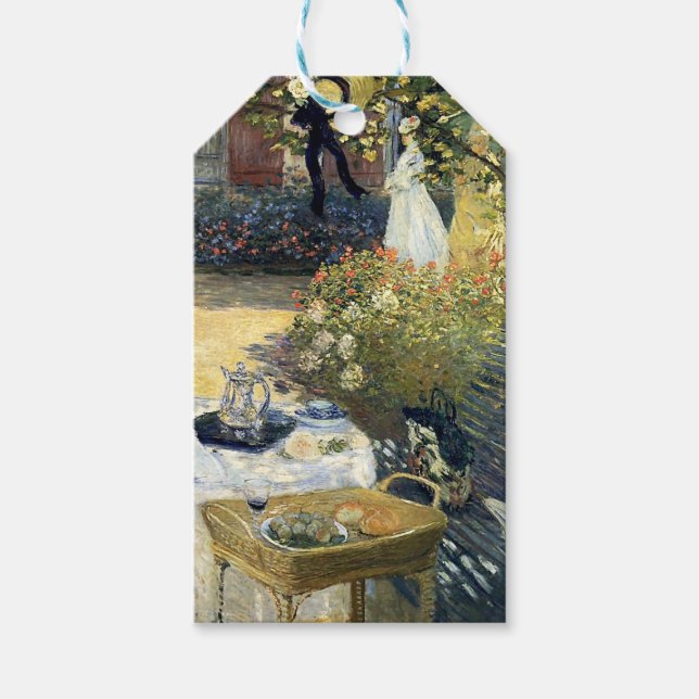 The Luncheon Claude Monet    Gift Tags (Front)