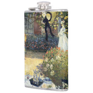 The Luncheon Claude Monet Hip Flask