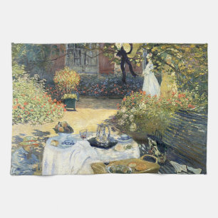 The Luncheon Claude Monet    Kitchen Towel