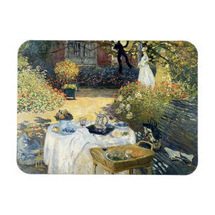 The Luncheon Claude Monet    Magnet