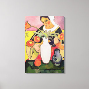 The Lute Player, 1910 Canvas Print