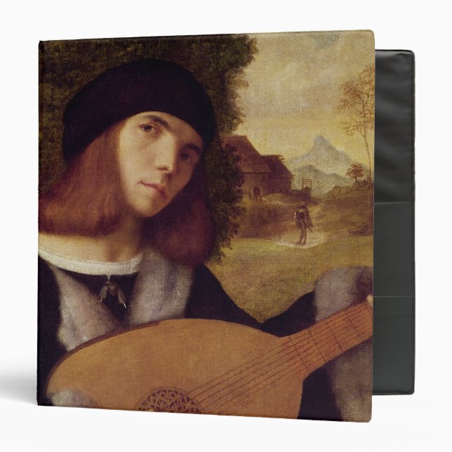 The Lute Player Binder (Front/Inside)
