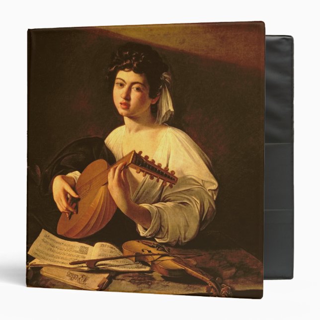 The Lute Player, c.1595 Binder (Front/Inside)