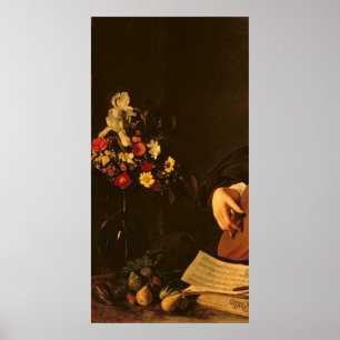 The Lute Player, c.1595 Poster