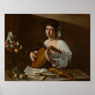 The Lute Player Poster