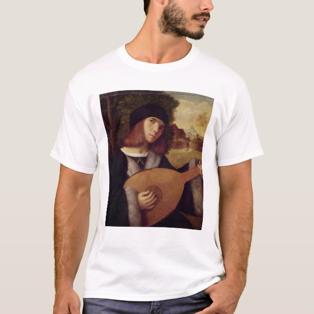 The Lute Player T-Shirt (Front)
