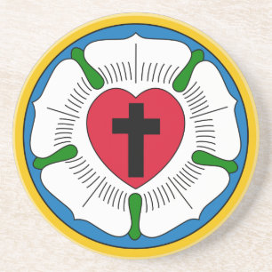 The Luther Rose Lutheranism Martin Luther Coaster