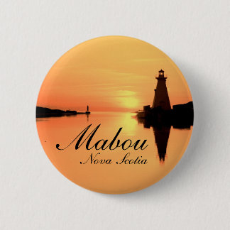 The Mabou Light 2 Inch Round Button