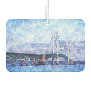 The Mackinac Bridge Car Air Freshener