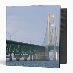 The Mackinac Bridge spanning the Straits of 2 Binder