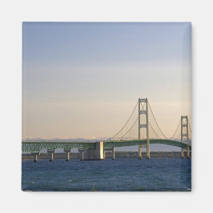 The Mackinac Bridge spanning the Straits of 3 Magnet